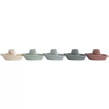 Mushie stapelbare badbootjes - 5 st