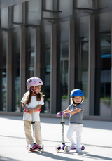 Micro Step Mini Deluxe LED roze glitter