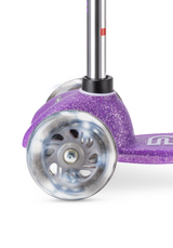 Micro Step Mini Deluxe LED paars glitter