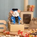 Sjaal met verhaal - Pietermuis blauw