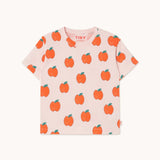 Tinycottons apples tee pastel pink