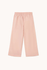 Tinycottons solid logo pant pastel pink