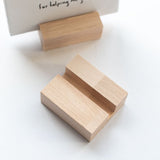 Leukigheidjes houten houder voor tegeltje