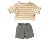 Maileg trui en korte broek voor Teddy Junior