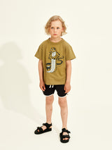 Mainio jersey shorts ash black