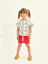 Mainio jersey shorts teaberry