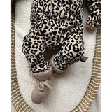 Petite Noé strikslofjes Merinowol natural