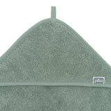 Jollein badcape badstof 75x75 ash green
