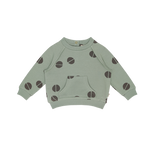 House of Jamie baby raglan sweater beans