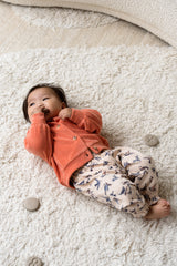 House of Jamie puff vest spicy blush