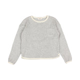 Búho badstof sweatshirt grey