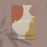 Studiobydiede wenskaart Baby Girl