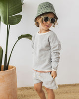 Búho badstof sweatshirt grey
