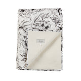 Mies & Co soft teddy wiegdeken bumble love offwhite