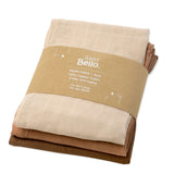 Baby Bello 3-pak hydrofiele doeken Dessert Rose