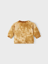 Lil' Atelier baby sweater Ralf warm sand