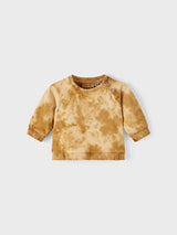 Lil' Atelier baby sweater Ralf warm sand
