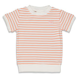 Feetje pyjama kort wafel terra pink