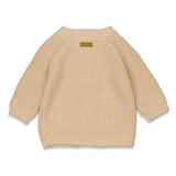Feetje gebreid vest Ocean Child zand