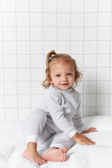 Feetje pyjama wafel grey