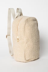 Studio Noos mini-chunky teddy backpack ecru