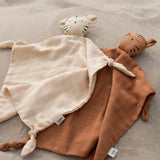 Baby Bello knuffeldoek Toby the Tiger Sandy Almond