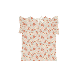 House of Jamie Ruffled Tee Flowerbomb