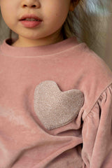 House of Jamie Balloon Sweater Mauveglow