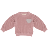 House of Jamie Balloon Sweater Mauveglow
