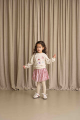 House of Jamie Balloon Sweater Sandshell