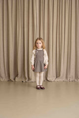 House of Jamie Frill Collar Jumper Sandshell