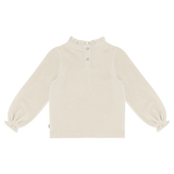 House of Jamie Frill Collar Jumper Sandshell