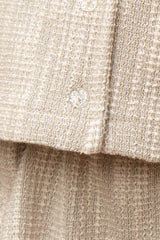 House of Jamie Preppy Cardigan Sandshell Glamour
