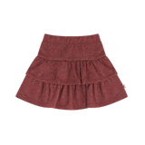 House of Jamie Ruffled Skirt Ruby Sparkle