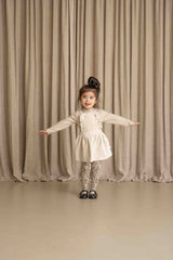 House of Jamie Turtleneck Tee Beige