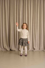 House of Jamie Turtleneck Tee Beige