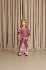 House of Jamie Sweatshirt Ruby Stripes