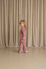 House of Jamie Sweatshirt Ruby Stripes