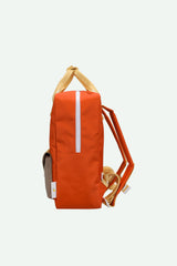 Sticky Lemon Medium Backpack Envelope Campfire Orange