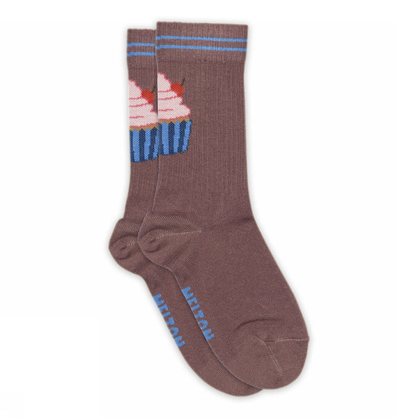 Melton Cupcake socks Grape Shake