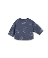 Play Up baby printed rib ls t-shirt mirtilo