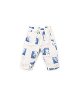 Play Up baby printed woven trousers BIO RESIN