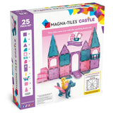 MAGNA-TILES CASTLE DLX + microMAGS 25 piece set