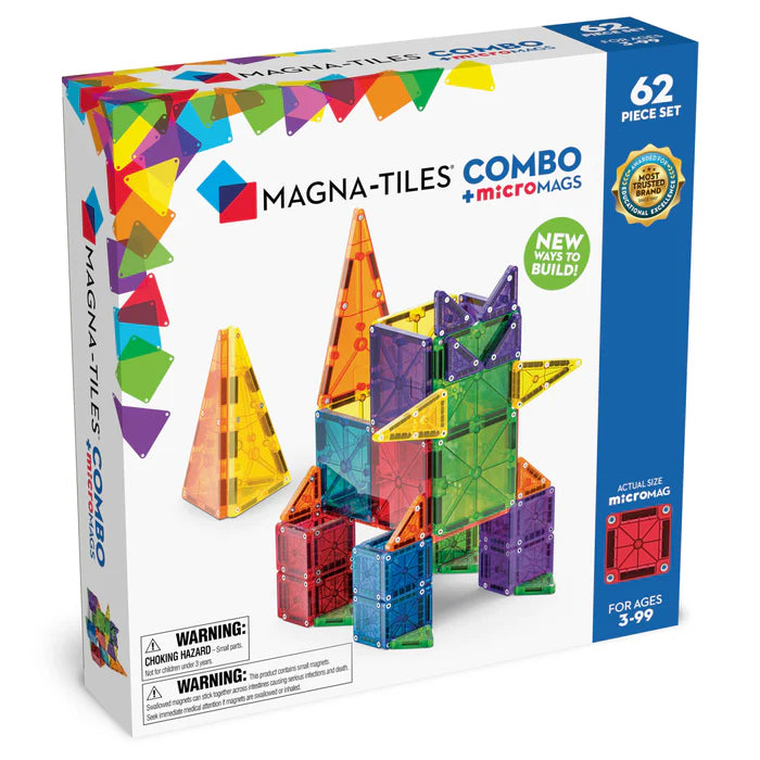 MAGNA-TILES Combo 62 Piece Set