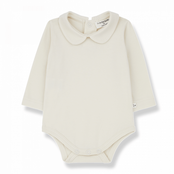 1+ in the family romper Anette ivory