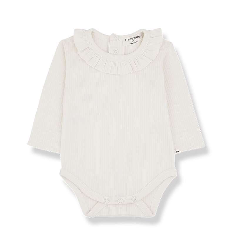 1+ in the family Vera romper ecru