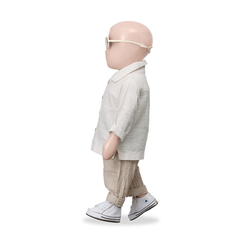 1+ in the family Albert broek beige