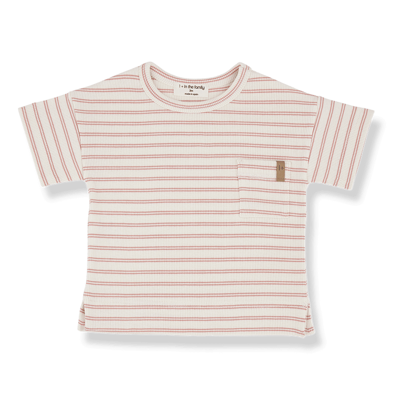 1+ in the family Pauli T-shirt coral