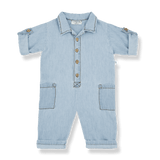 1+ in the family Massimo overall denim