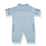 1+ in the family Massimo overall denim